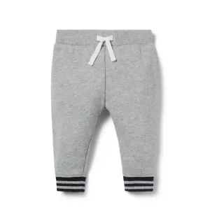 Baby French Terry Jogger - Classic Grey Heather