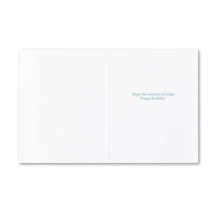 Birthday Card - “Laughter is a gift everyone should open.” —Gene Mitchener