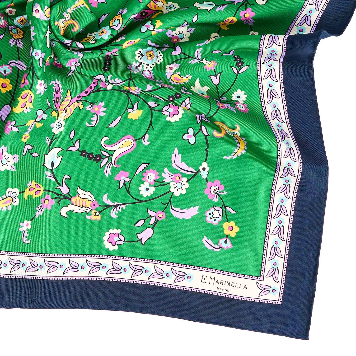 DARK GREEN SCARF 65