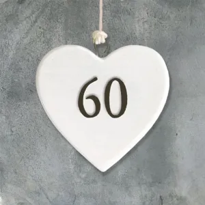 East of India Porcelain Heart - Age 60