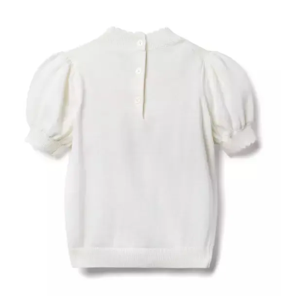 Eiffel Tower Sweater - Jet Ivory