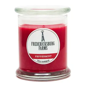 Fredericksburg Farms Peppermint 9oz Candle