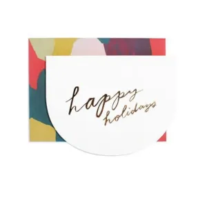 Holiday Crescent Card