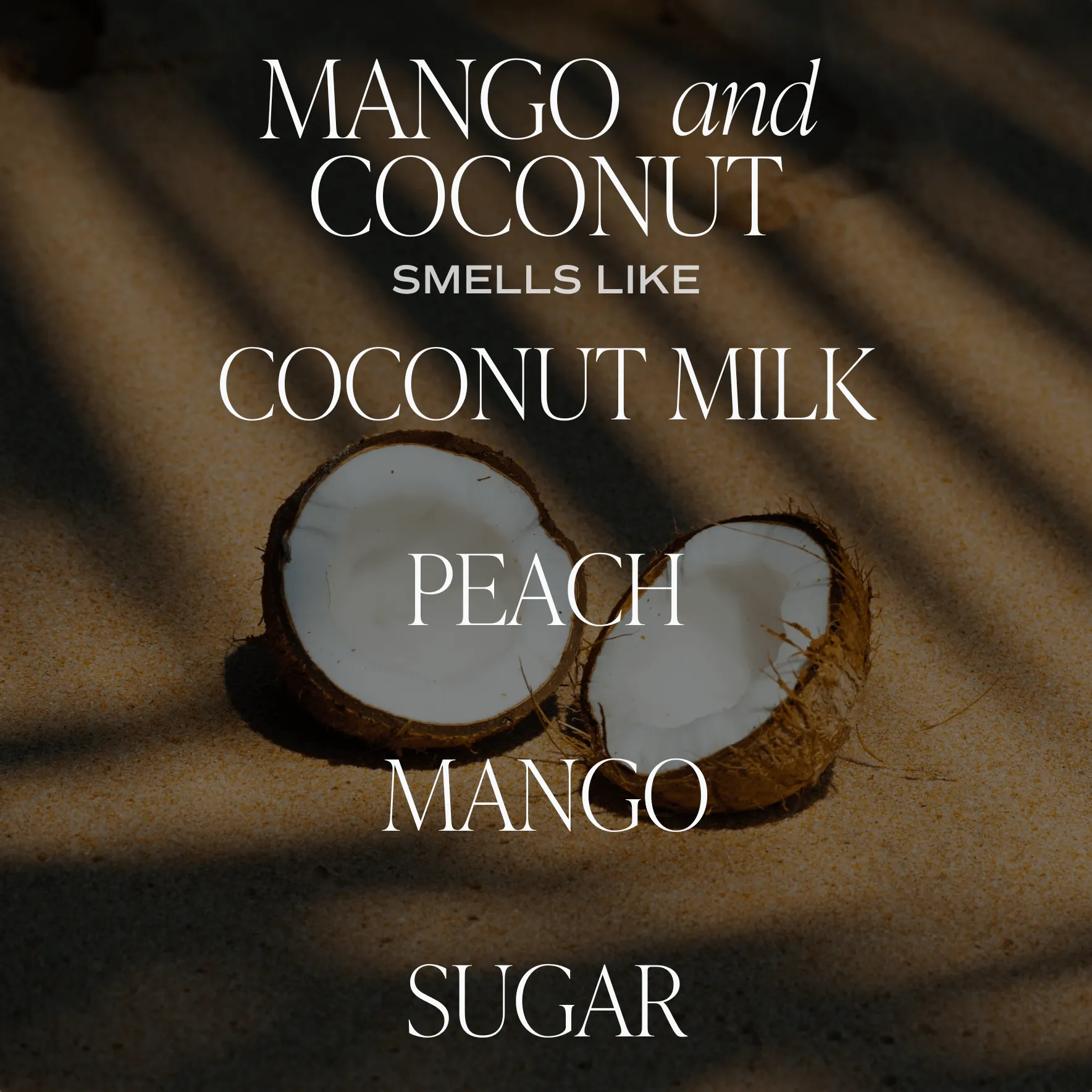 Mango and Coconut 15 oz Soy Candle