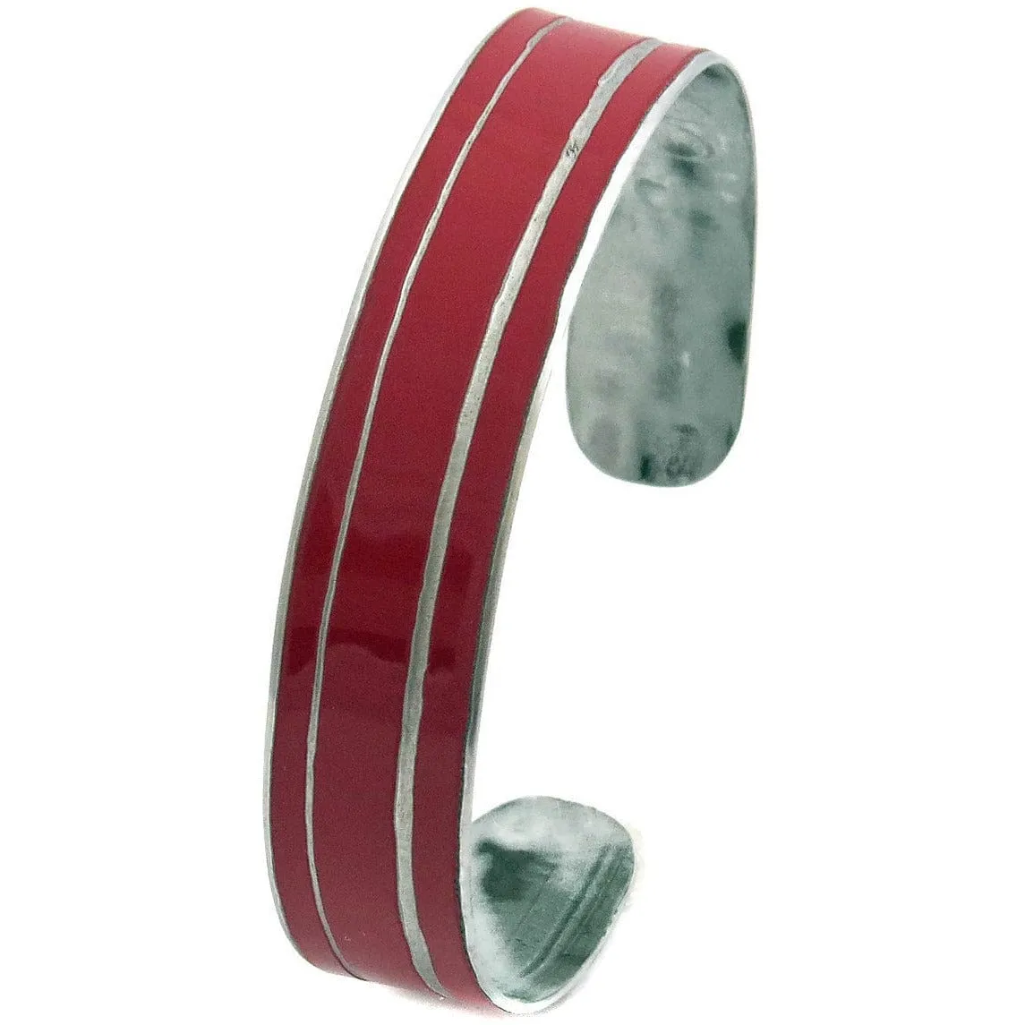 Mercedes Red Striped Cuff