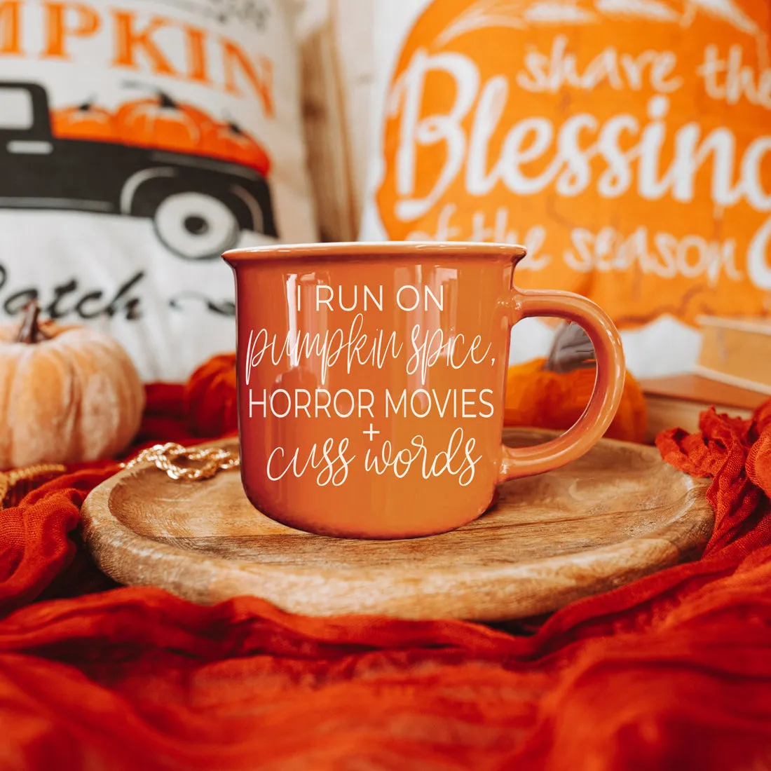 Pumpkin   Horror Mug