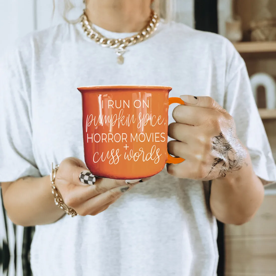 Pumpkin   Horror Mug