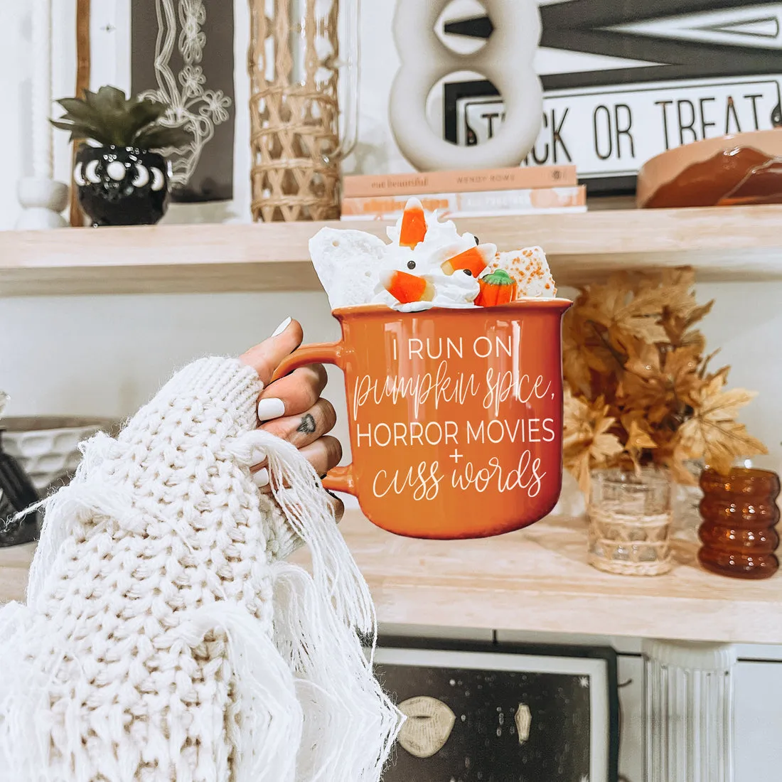 Pumpkin   Horror Mug