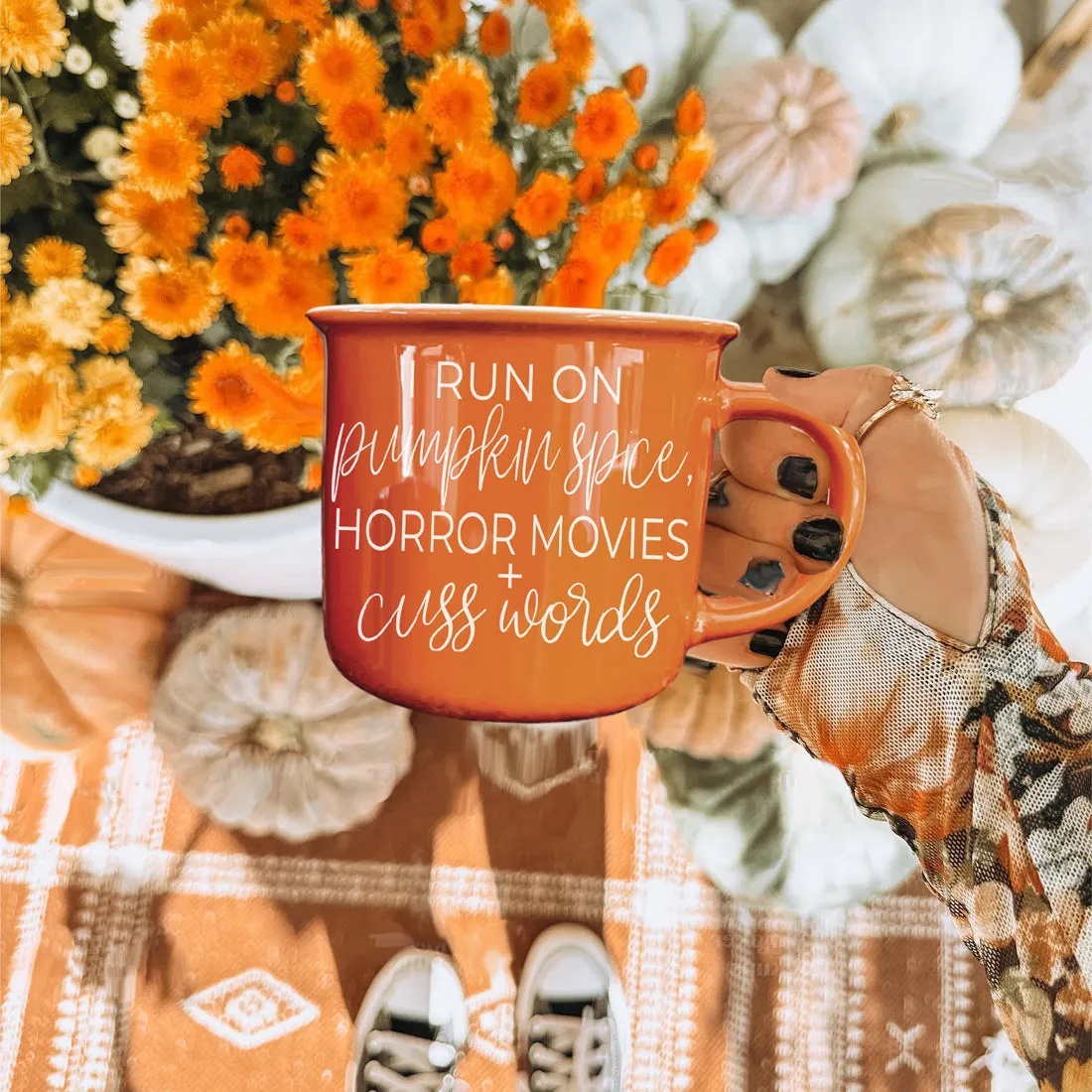 Pumpkin   Horror Mug
