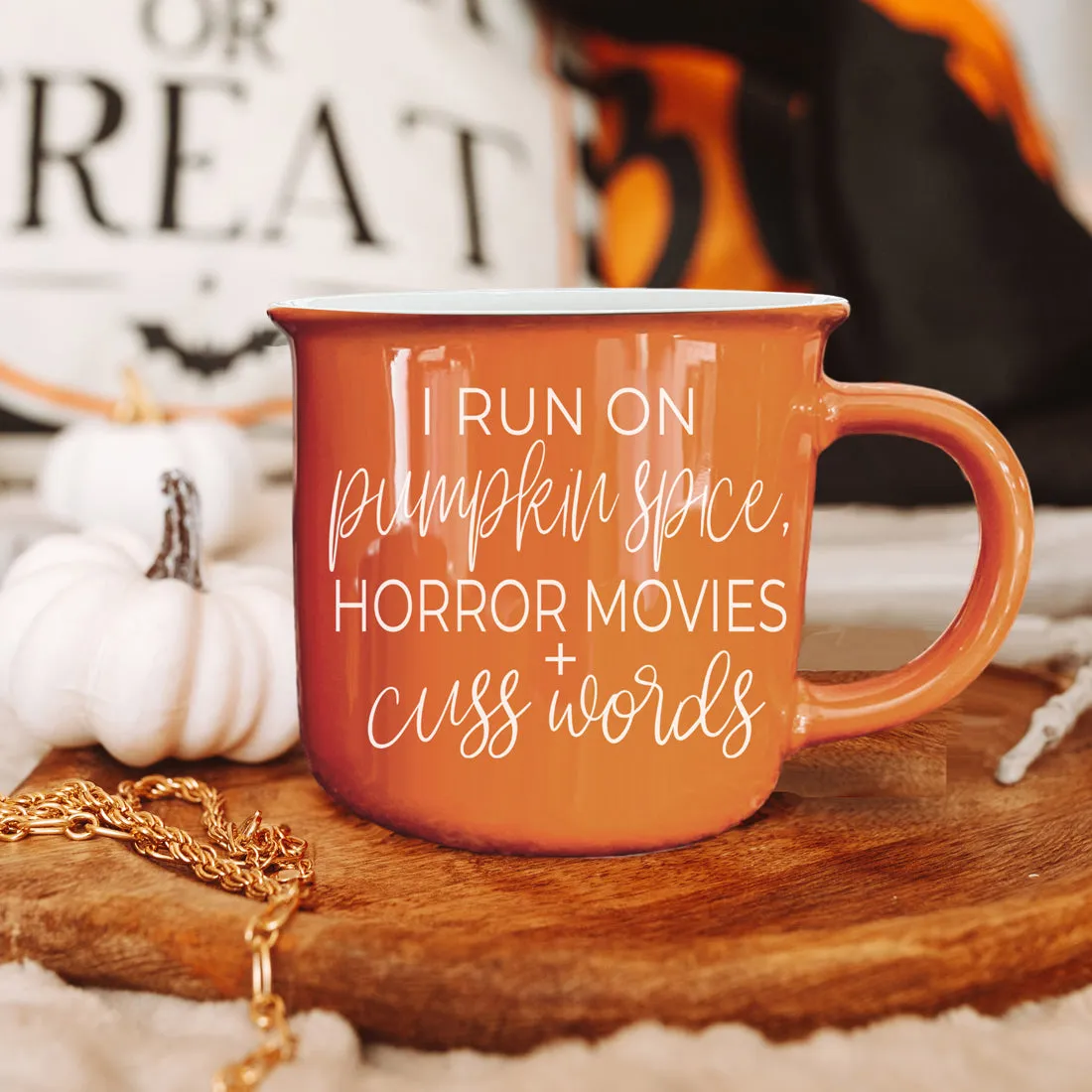 Pumpkin   Horror Mug