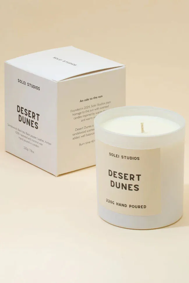 Solei Studios Desert Dunes Candle